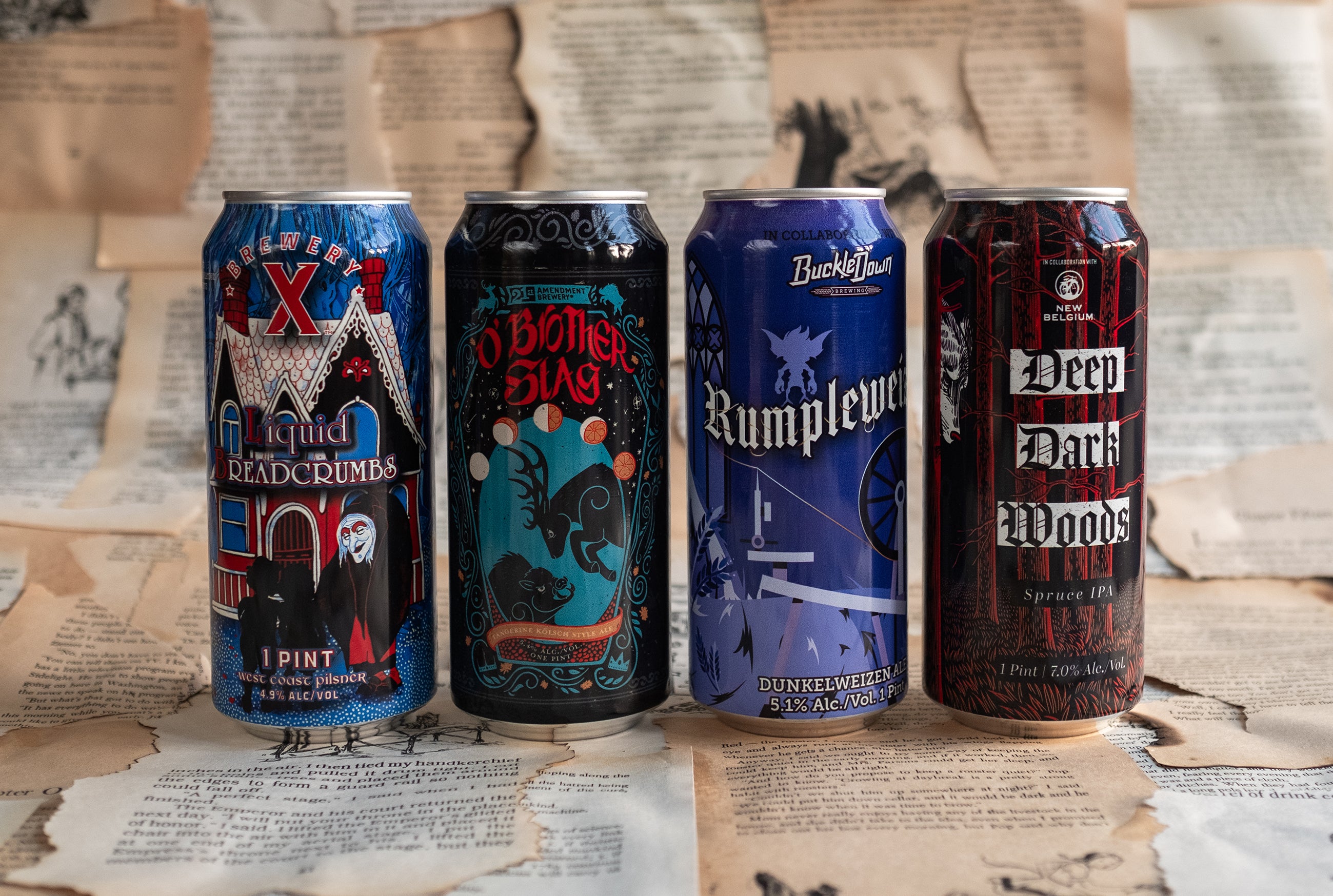 The Brewers Grimm Can Lineup