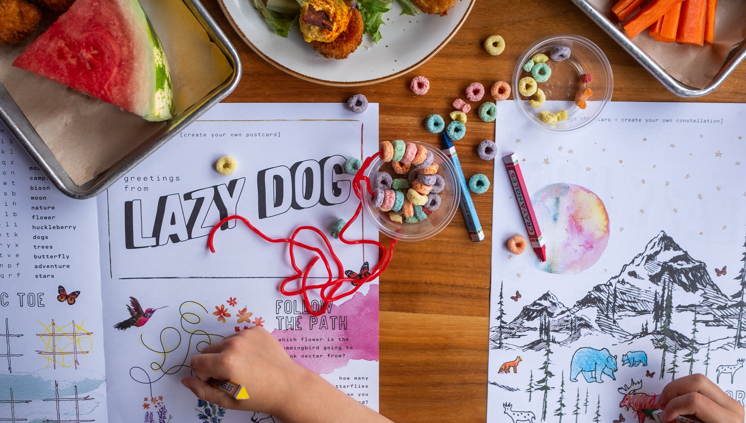 Kids Activities at Lazy Dog 