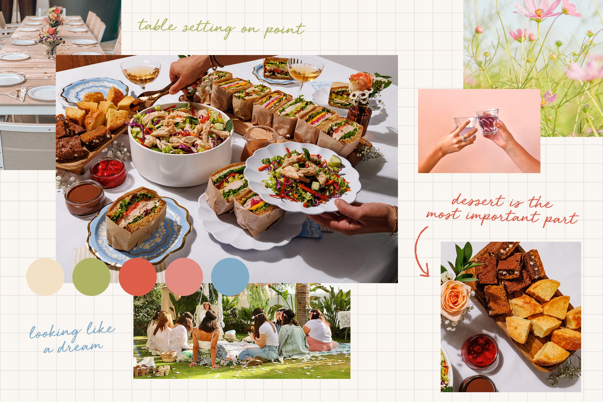 Lazy Dog Catering Showers