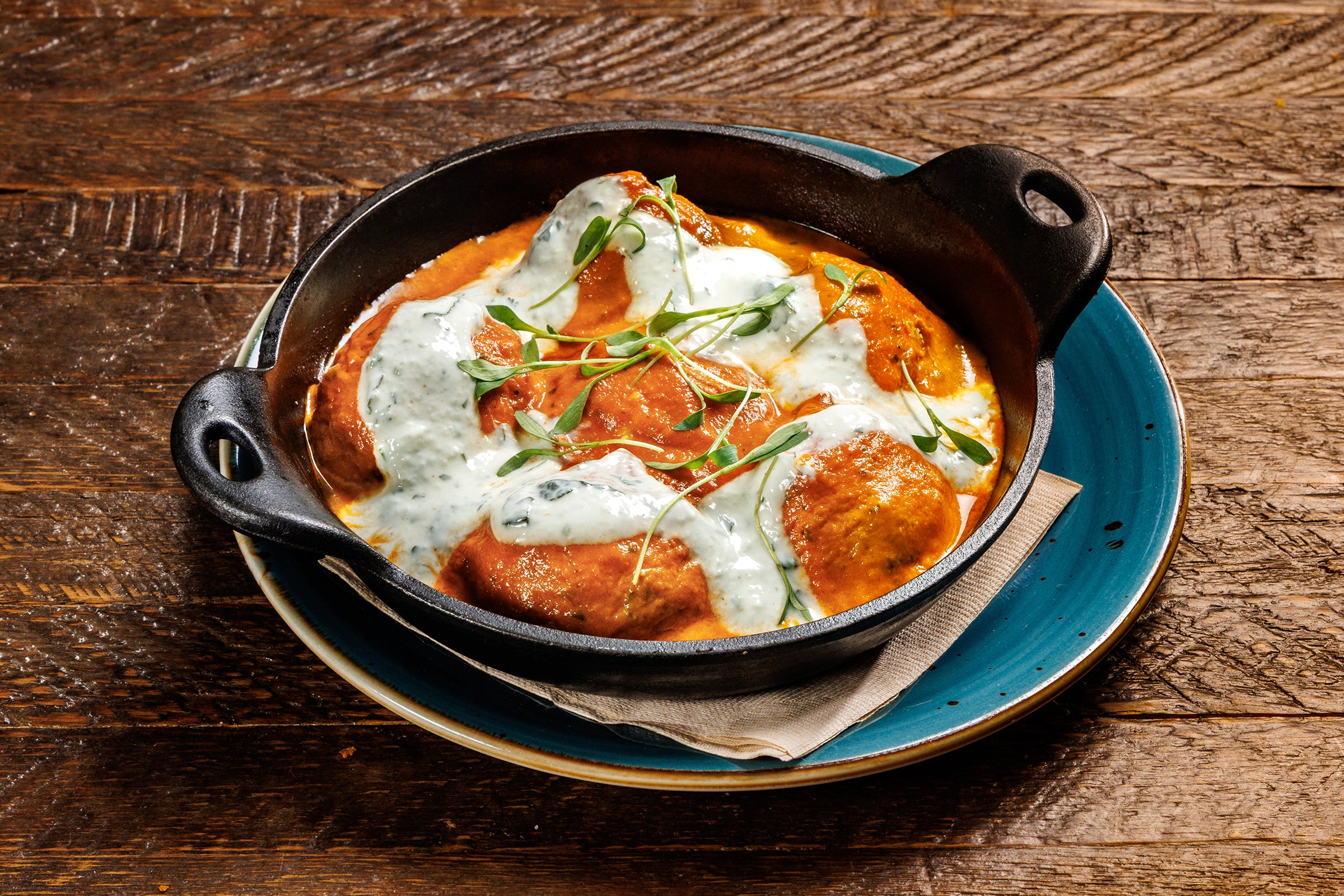 Tikka Masala Meatballs