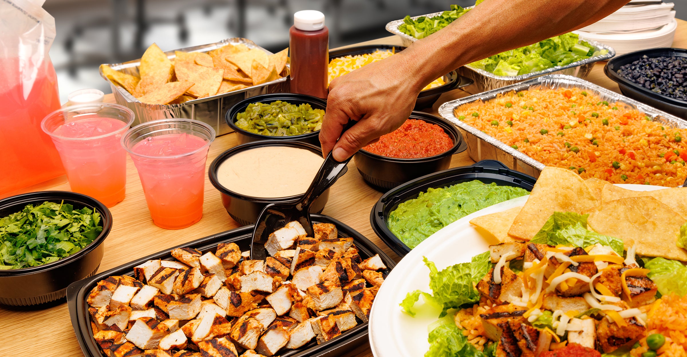 Lazy Dog Catering For Office 