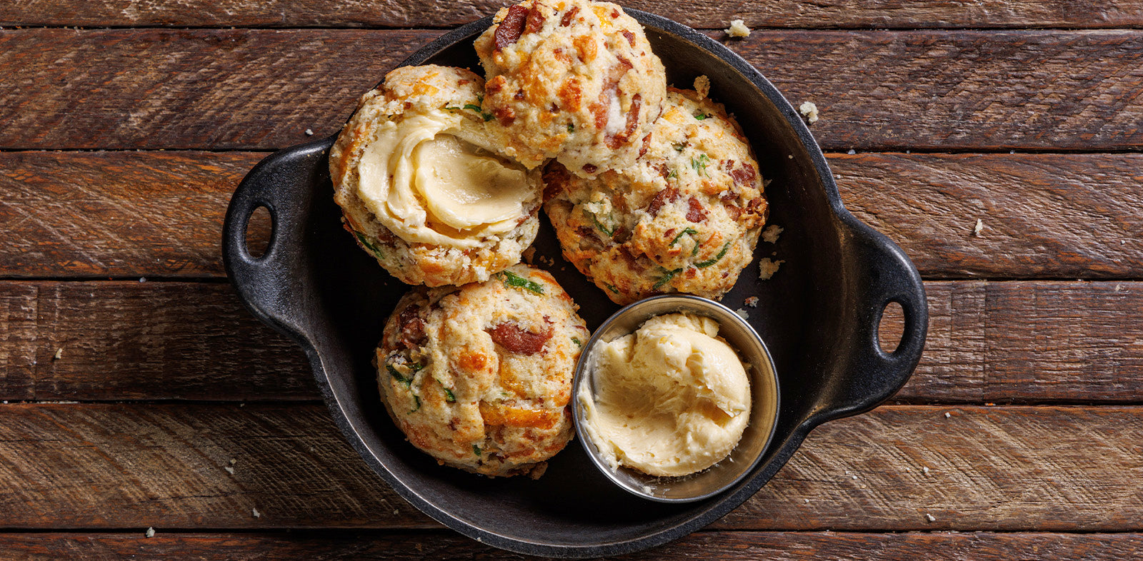 Bacon Cheddar Biscuits