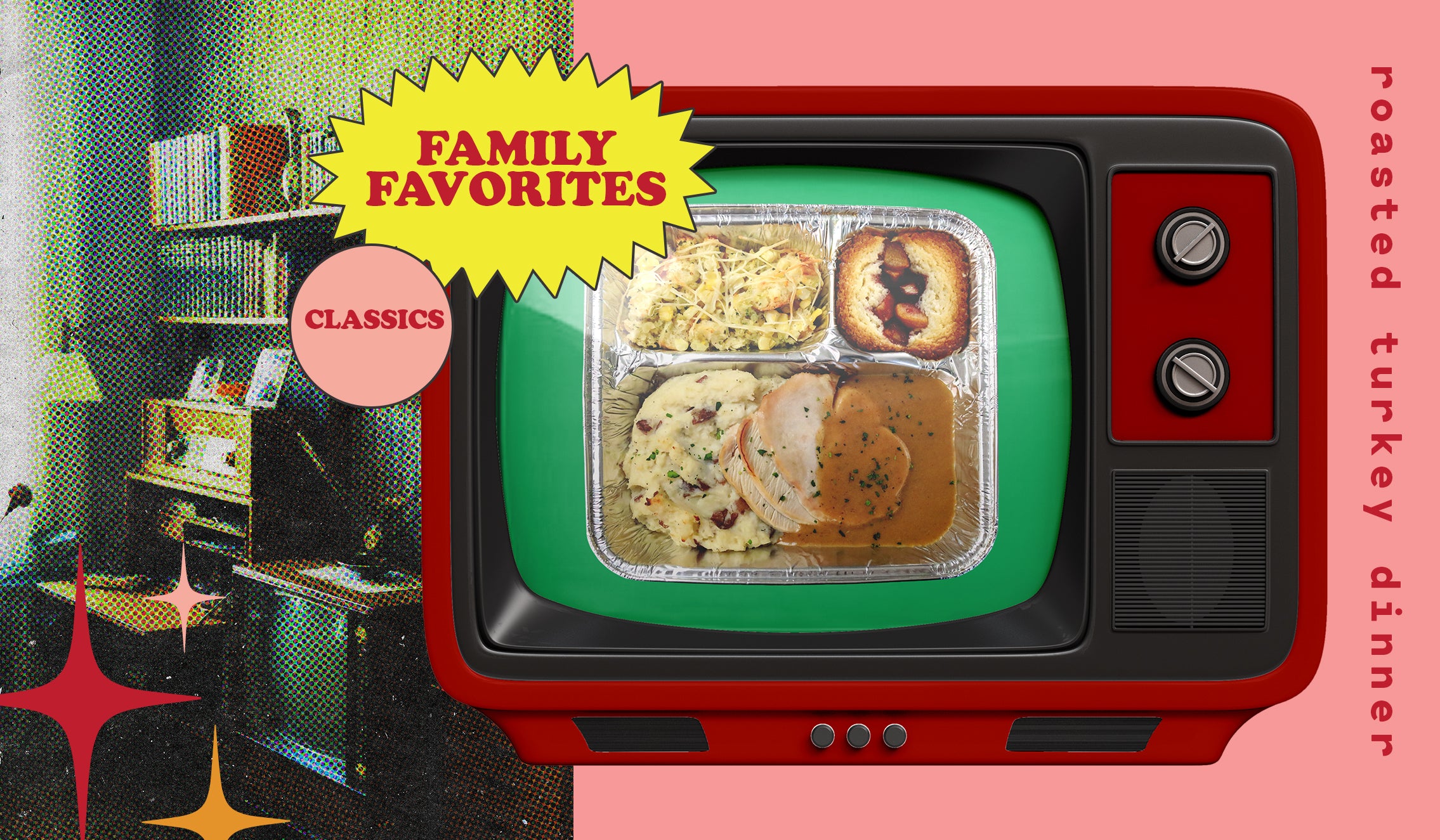 Roasted Turkey TV Dinner