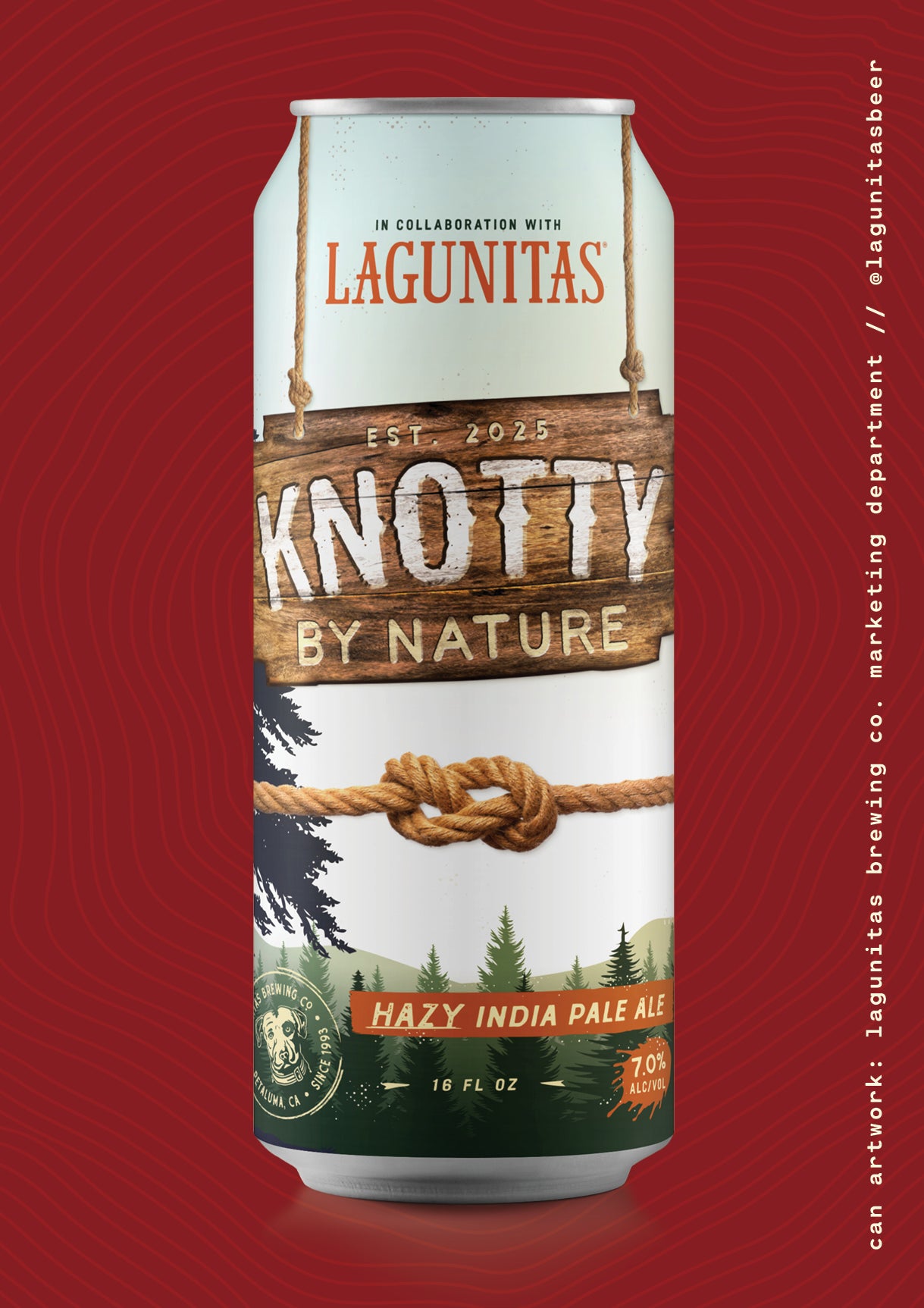 Lagunitas Brewing Co. Knotty By Nature Hazy IPA