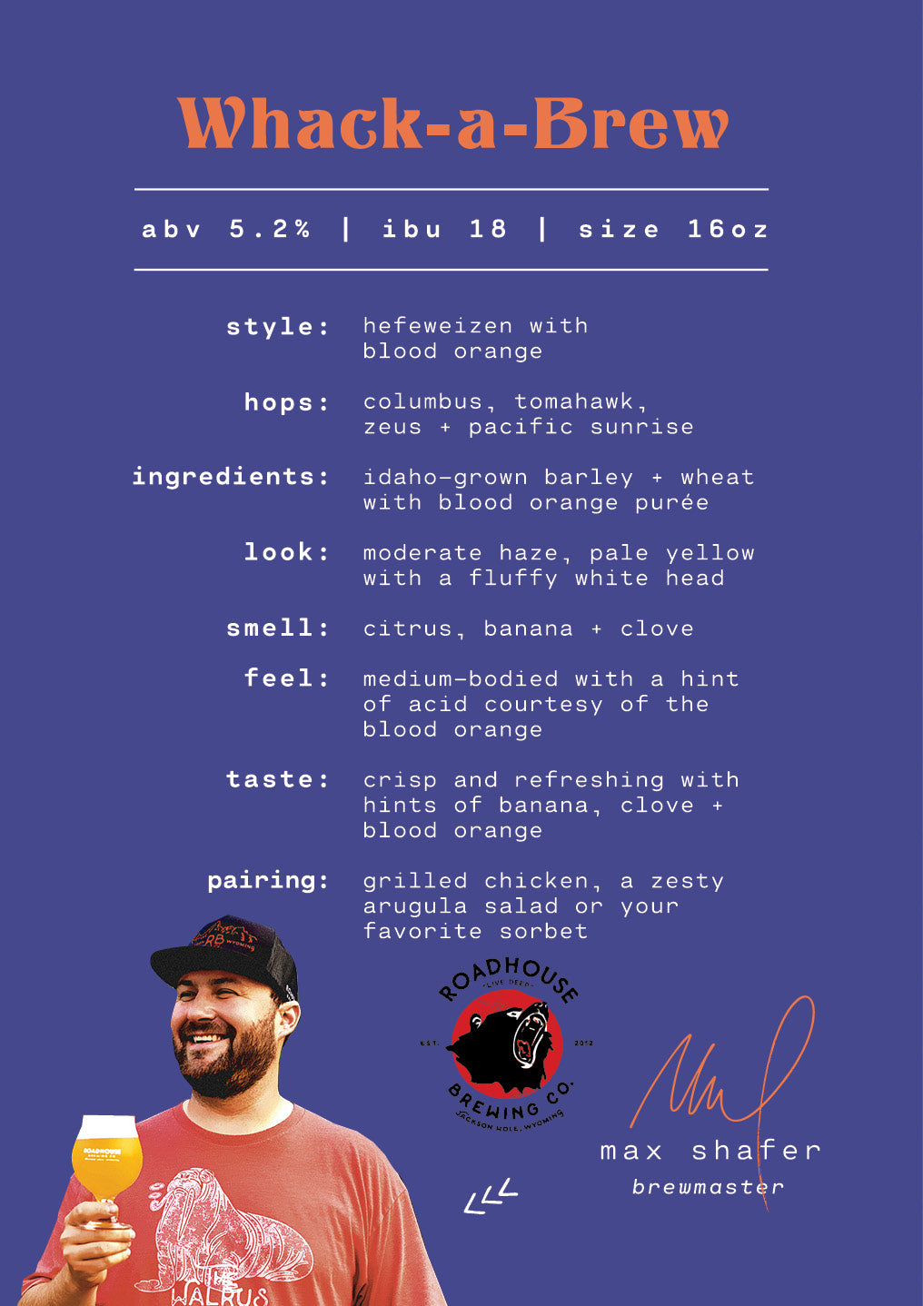 whack-a-brew by roadhouse brewing